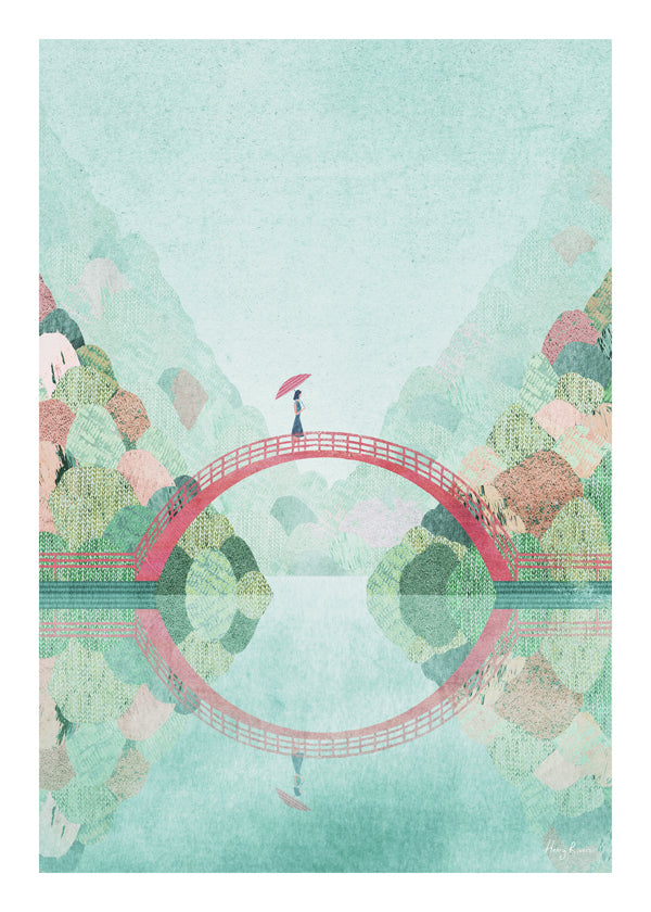 Lisslune | Girl on the bridge