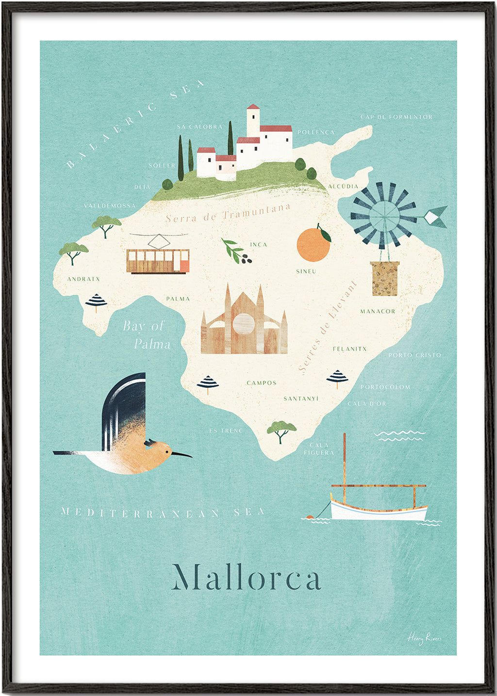 Lisslune | Mallorca map
