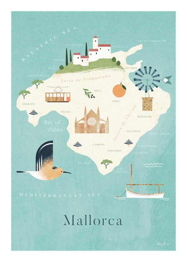 Lisslune | Mallorca map