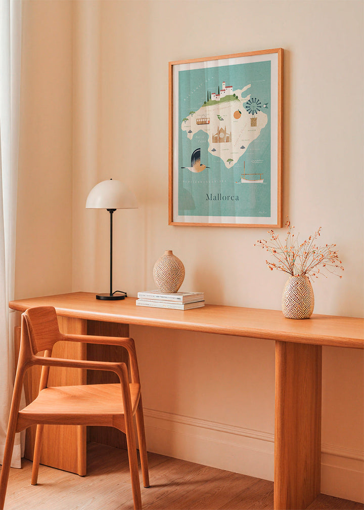 Lisslune | Mallorca map