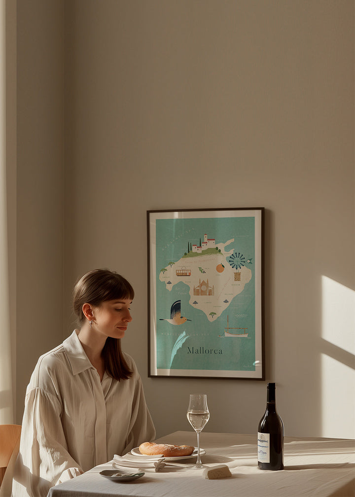 Lisslune | Mallorca map