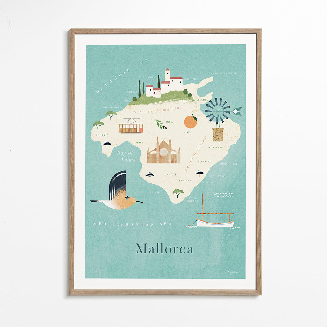 Lisslune | Mallorca map