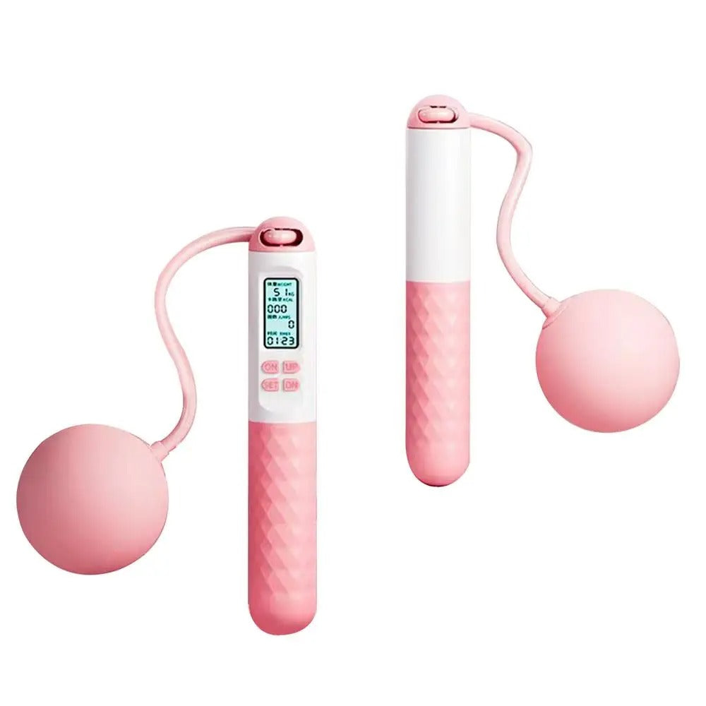 Lisslune | Wireless Jump Rope with Counter – Weighted Handles for Home Cardio Workouts