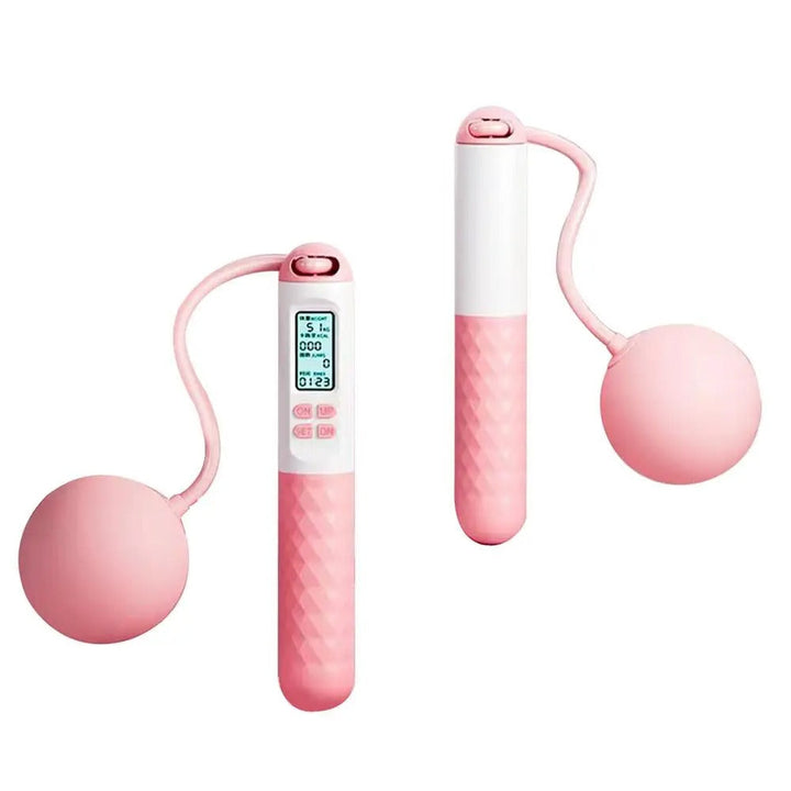 Lisslune | Wireless Jump Rope with Counter – Weighted Handles for Home Cardio Workouts