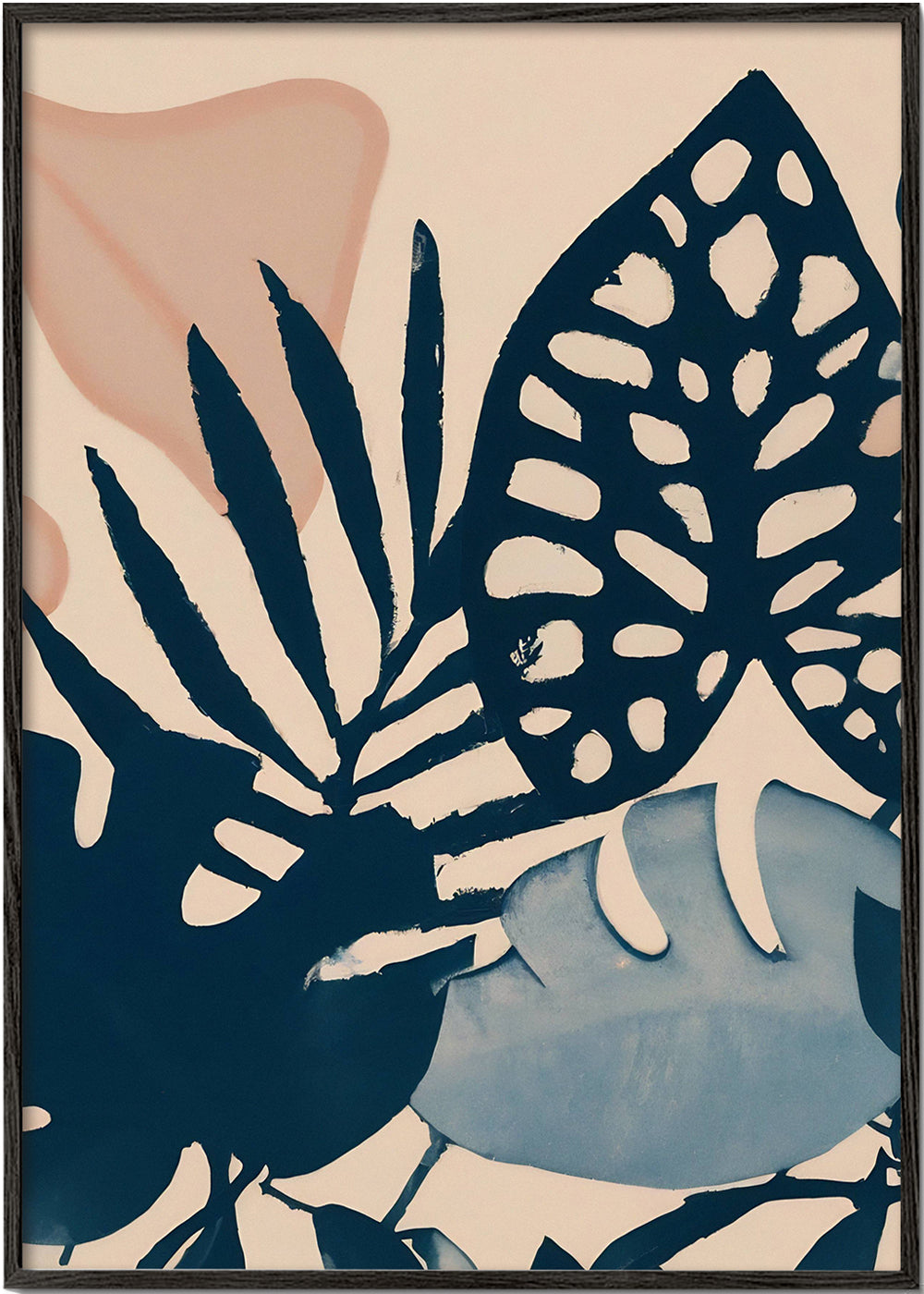 Lisslune | Powder Pink Leaves