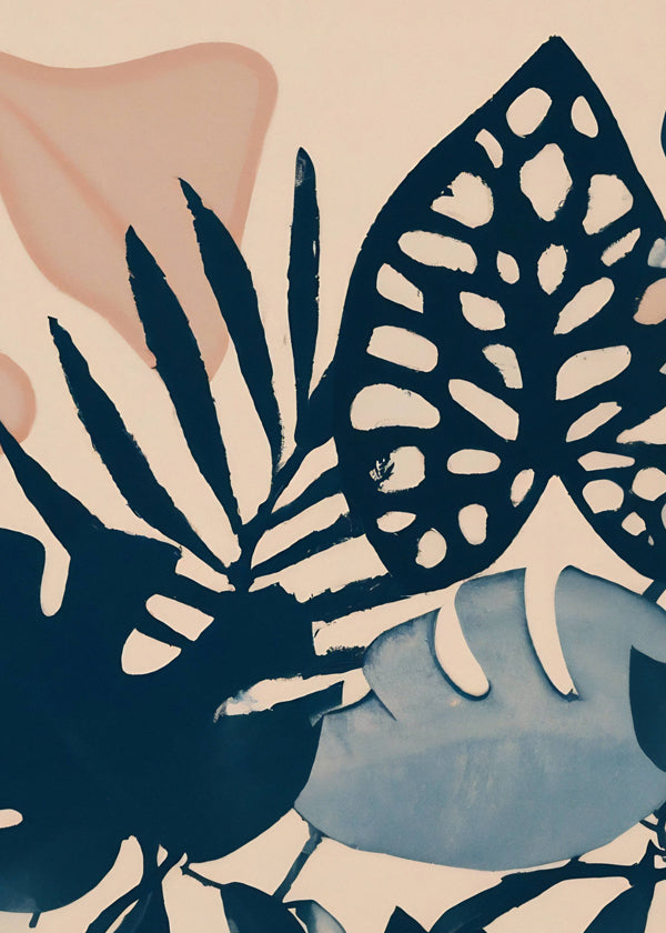 Lisslune | Powder Pink Leaves