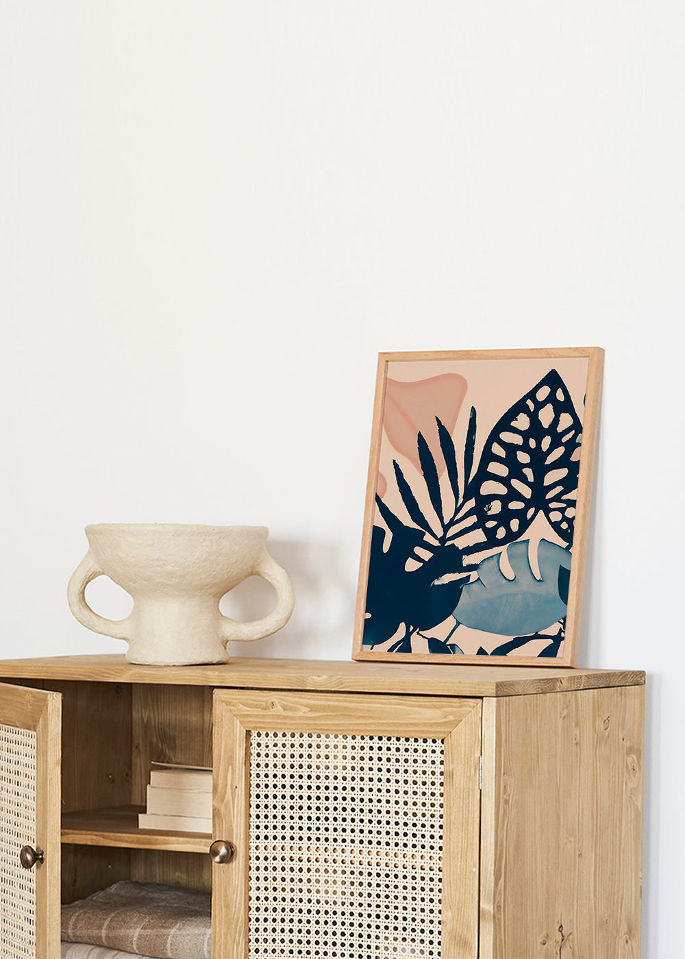 Lisslune | Powder Pink Leaves
