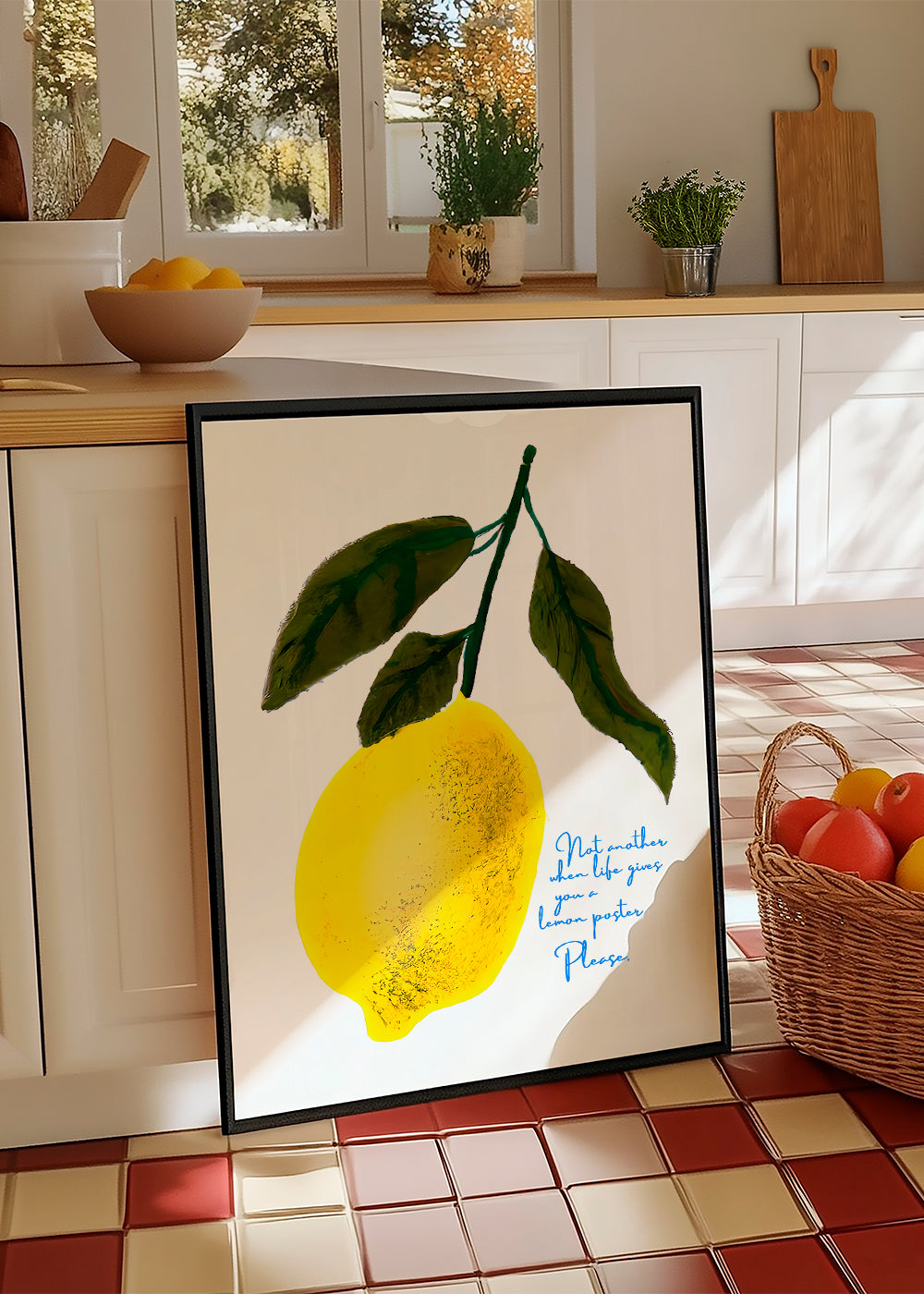 Lisslune | Not another poster, when life gives you a lemon