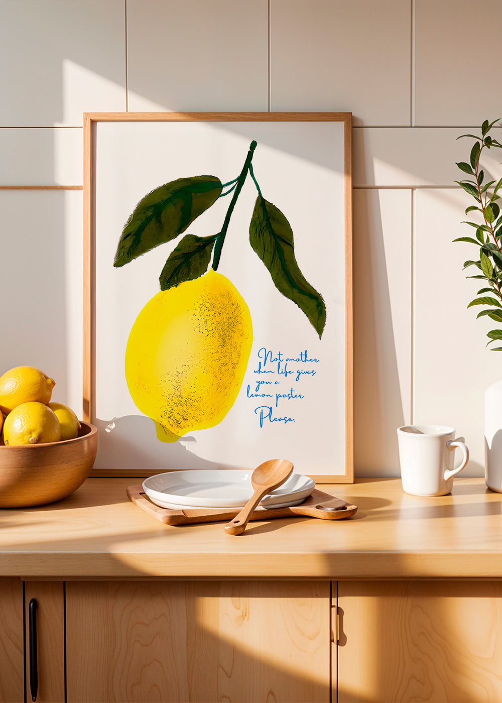 Lisslune | Not another poster, when life gives you a lemon