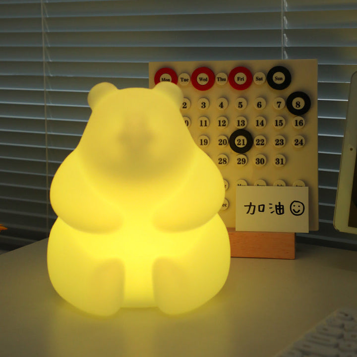 Lisslune | Contemporary Creative Bear PE LED Table Lamp for the Living Room