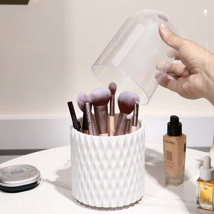 Lisslune | GlamSpin - Rotating Makeup Brush and Cosmetic Organizer