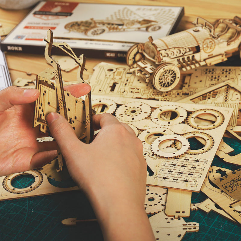 Lisslune | Creative three-dimensional building toy street cruiser