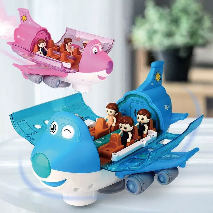 Lisslune | 360° rotatable electric airplane toy