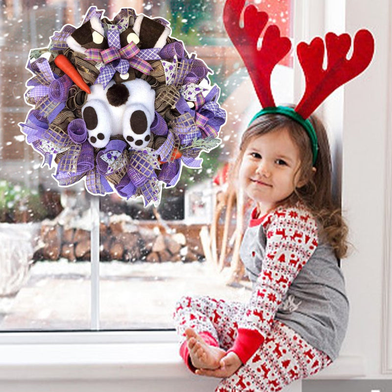 Lisslune | Easter Bunny Wreath Sticker