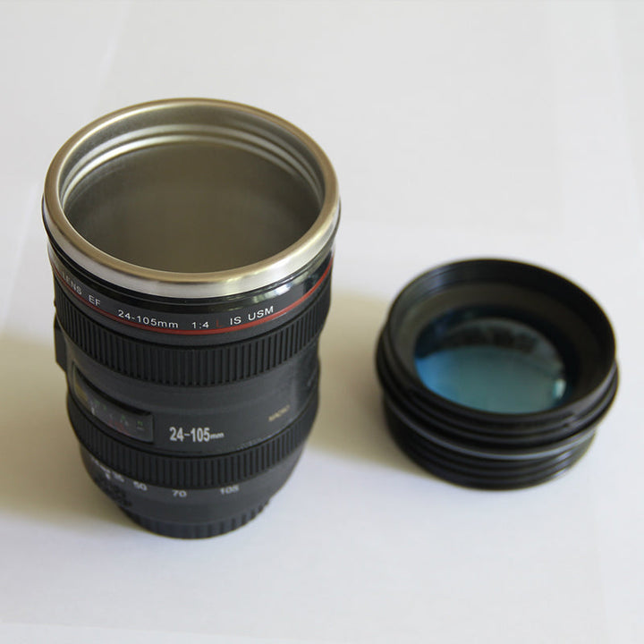 Lisslune | Camera Lens Inspired Insulated Cup Coffee Mug