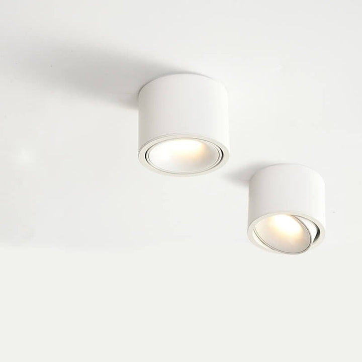 Lisslune | Origo Minimalistic LED Ceiling Light - Adjustable Round Recessed Lamp