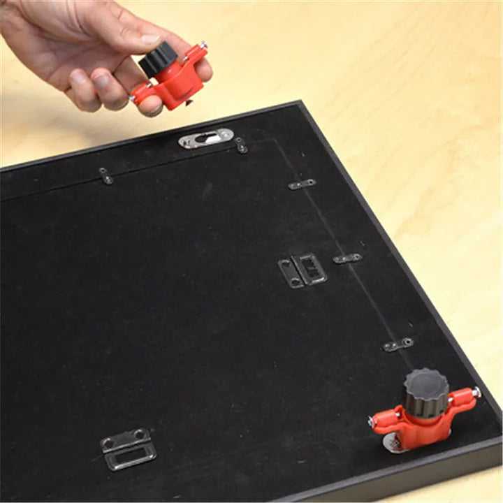 Lisslune | Measuring screwless wall drill finder with bubble level