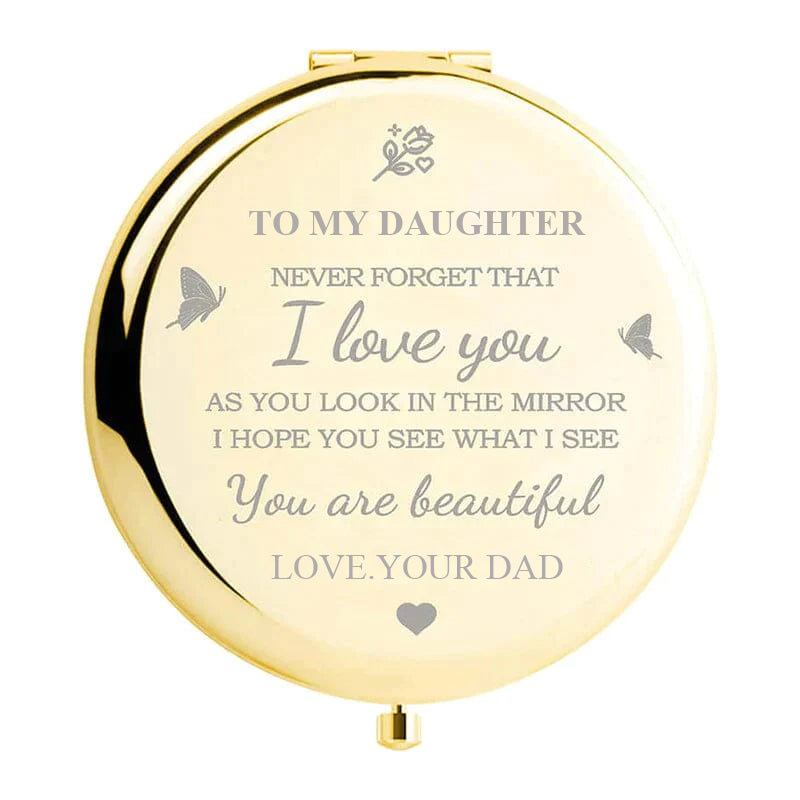 Lisslune | I love you compact mirror