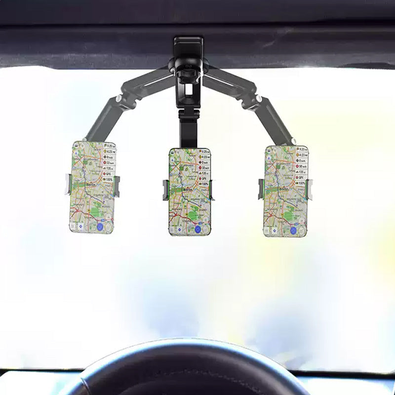 Lisslune | Rotatable Multifunctional Sun Visor Phone Holder