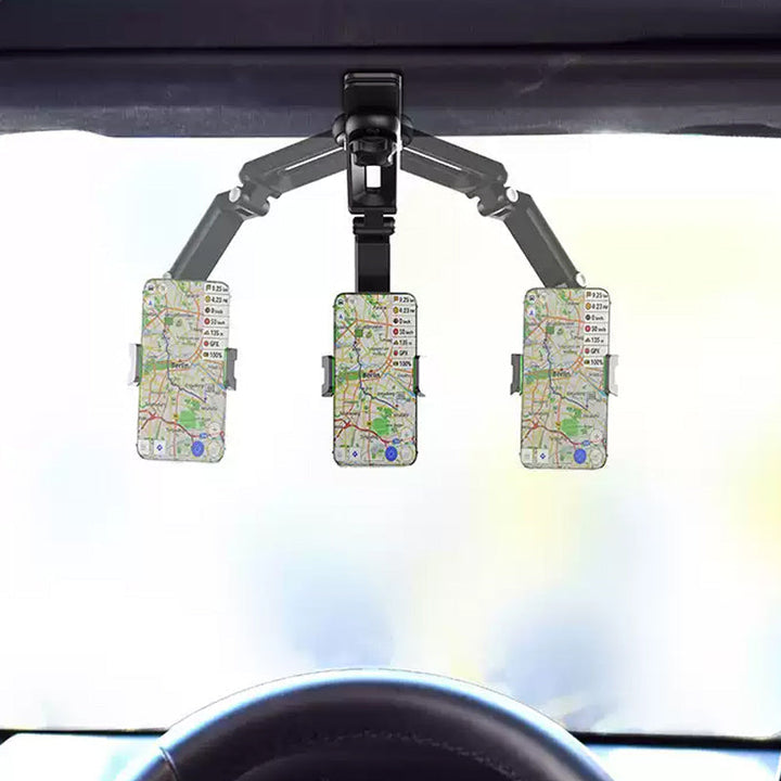 Lisslune | Rotatable Multifunctional Sun Visor Phone Holder