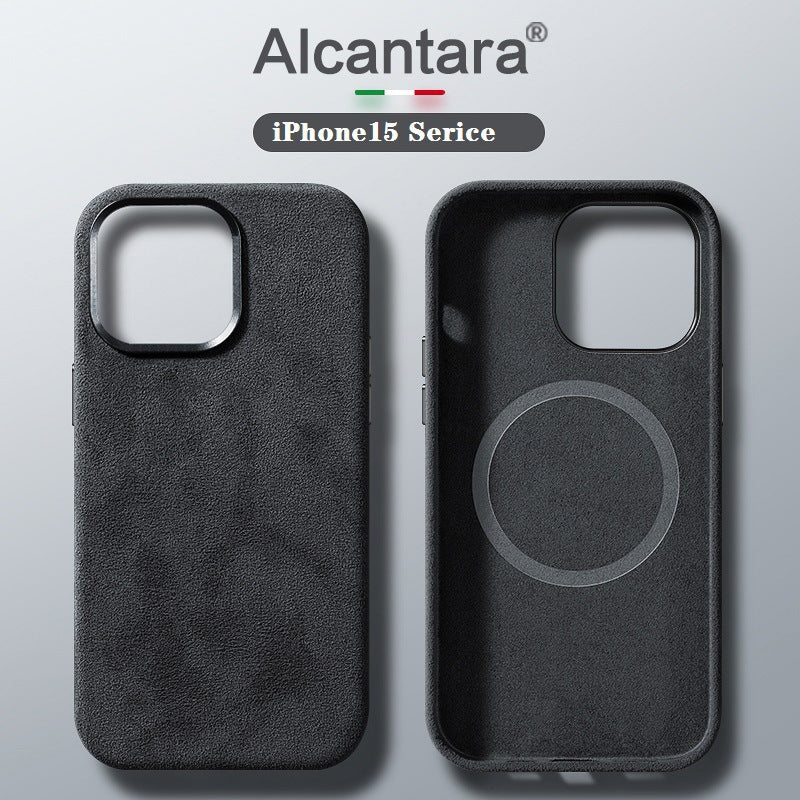 Lisslune | Italian Alcantara Magnetic Case for Iphone