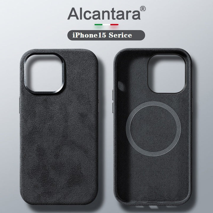 Lisslune | Italian Alcantara Magnetic Case for Iphone