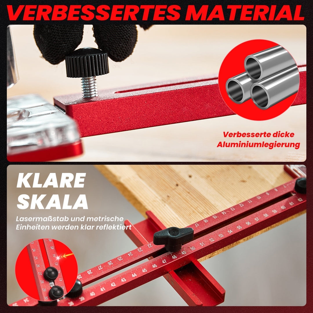 Lisslune | 4 in 1 Router Routing Groove Holder