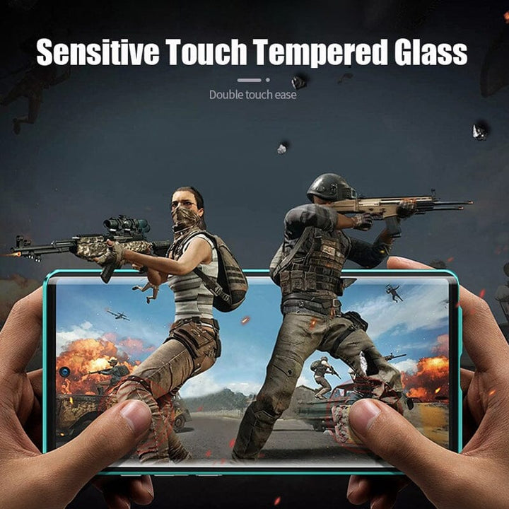 Lisslune | Magnetic tempered glass double-sided phone case for Samsung