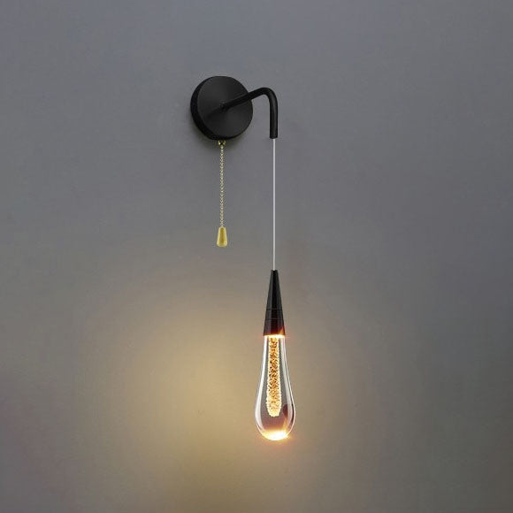 Lisslune | LumeTear Luxury LED Wall Light | Teardrop Design | Dimmable | For Bedroom & Living Room