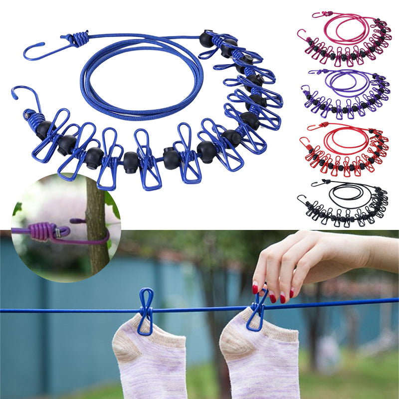 Lisslune | Portable elastic travel laundry rack
