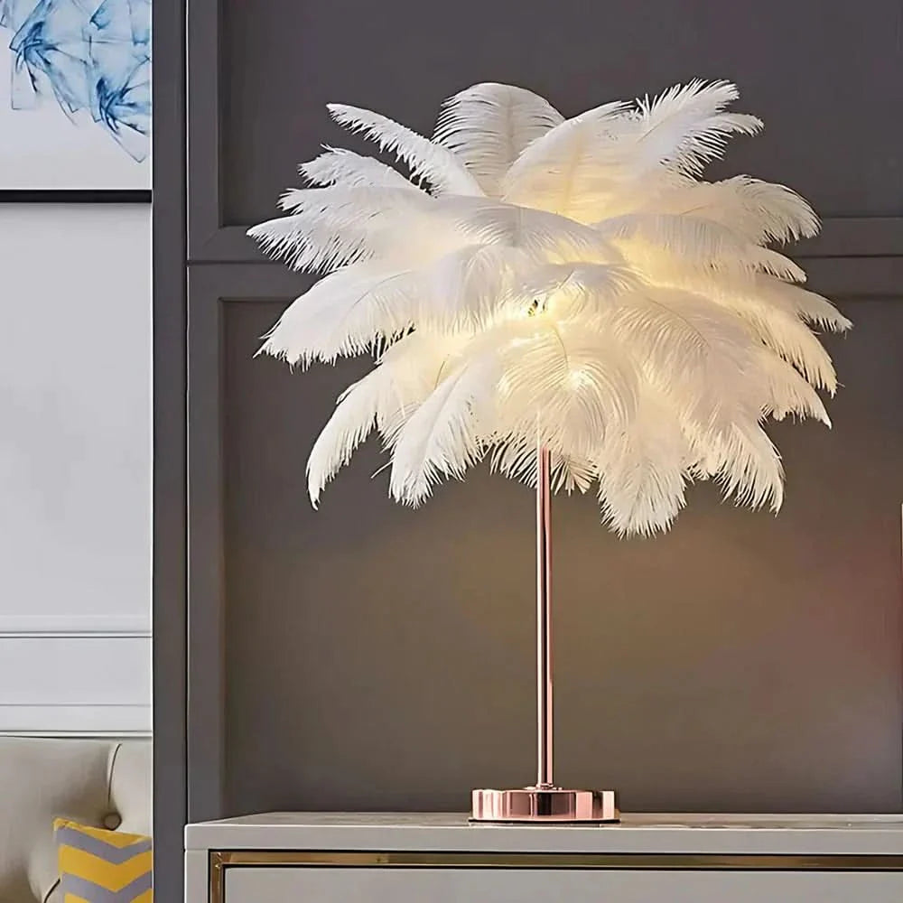 Lisslune | LumaPalm Feather Palm Tree Lamp