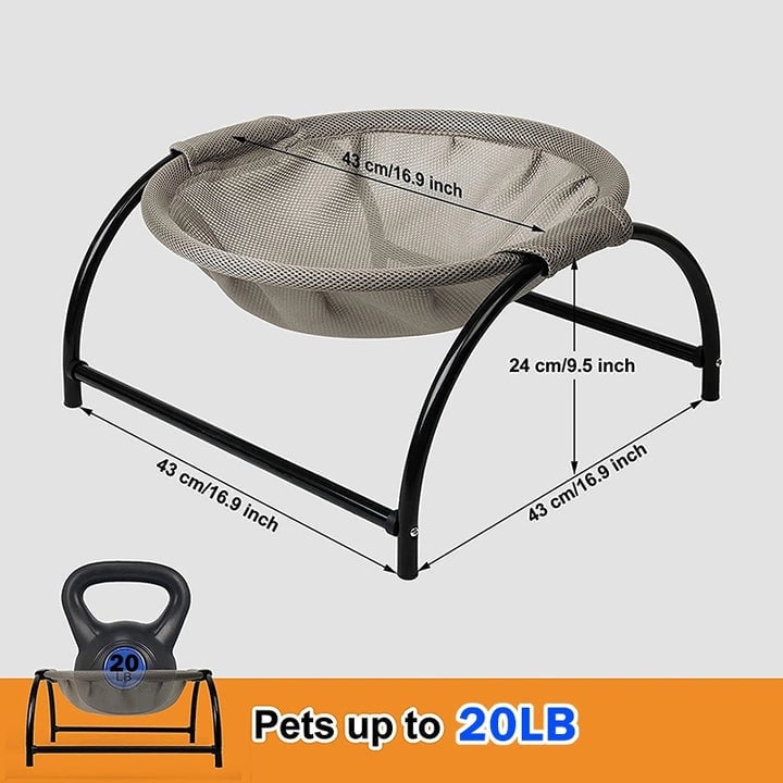 Lisslune | Floor Cat Hammock-With Stand