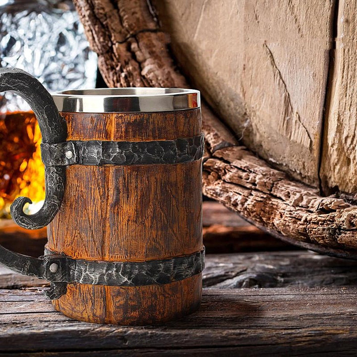 Lisslune | Viking Barrel Mug(Large:550ml)