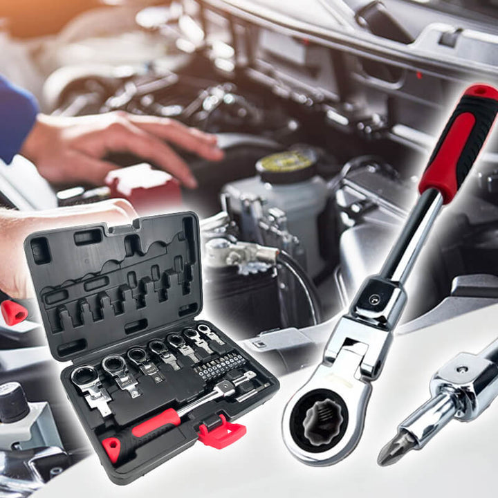 Lisslune | 20-piece ratchet wrench with box