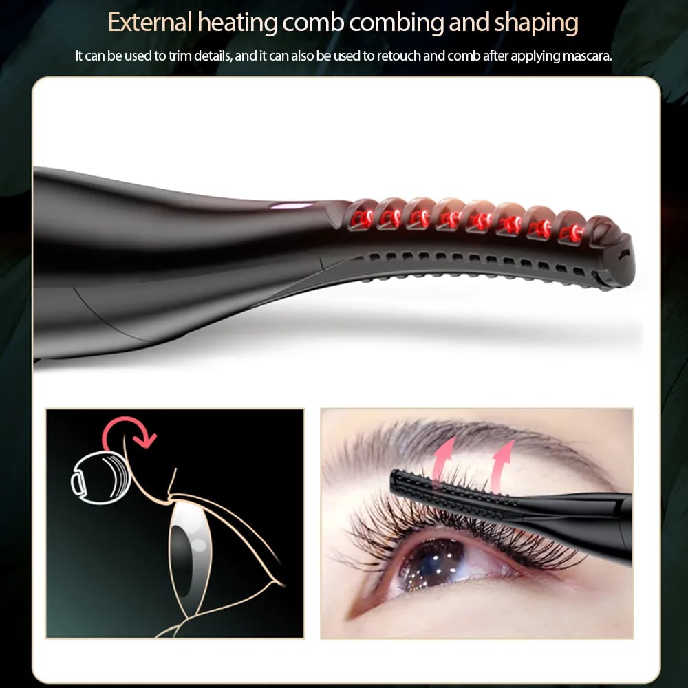 Lisslune | Rechargeable heated eyelash curler