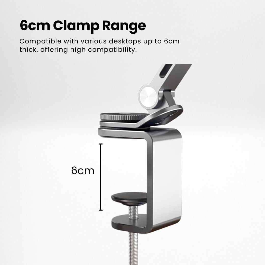 Lisslune | SuperGrip Table Mount: Phone & Tablet
