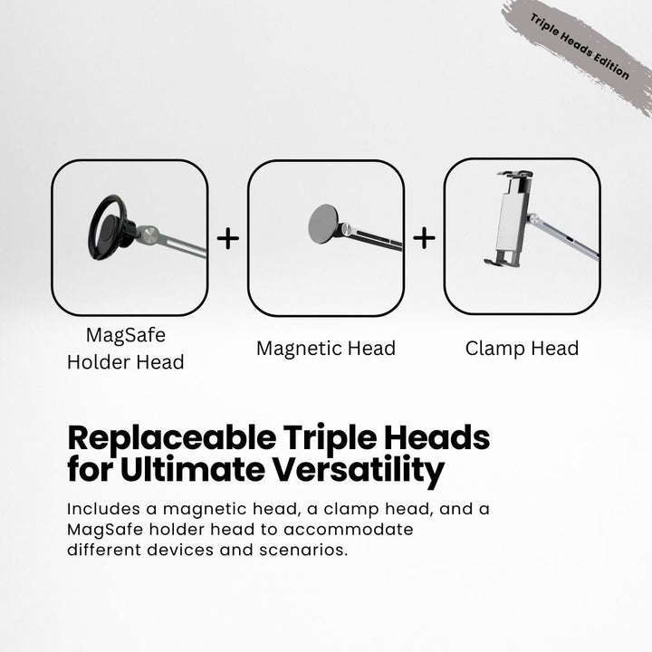 Lisslune | SuperGrip Table Mount: Phone & Tablet