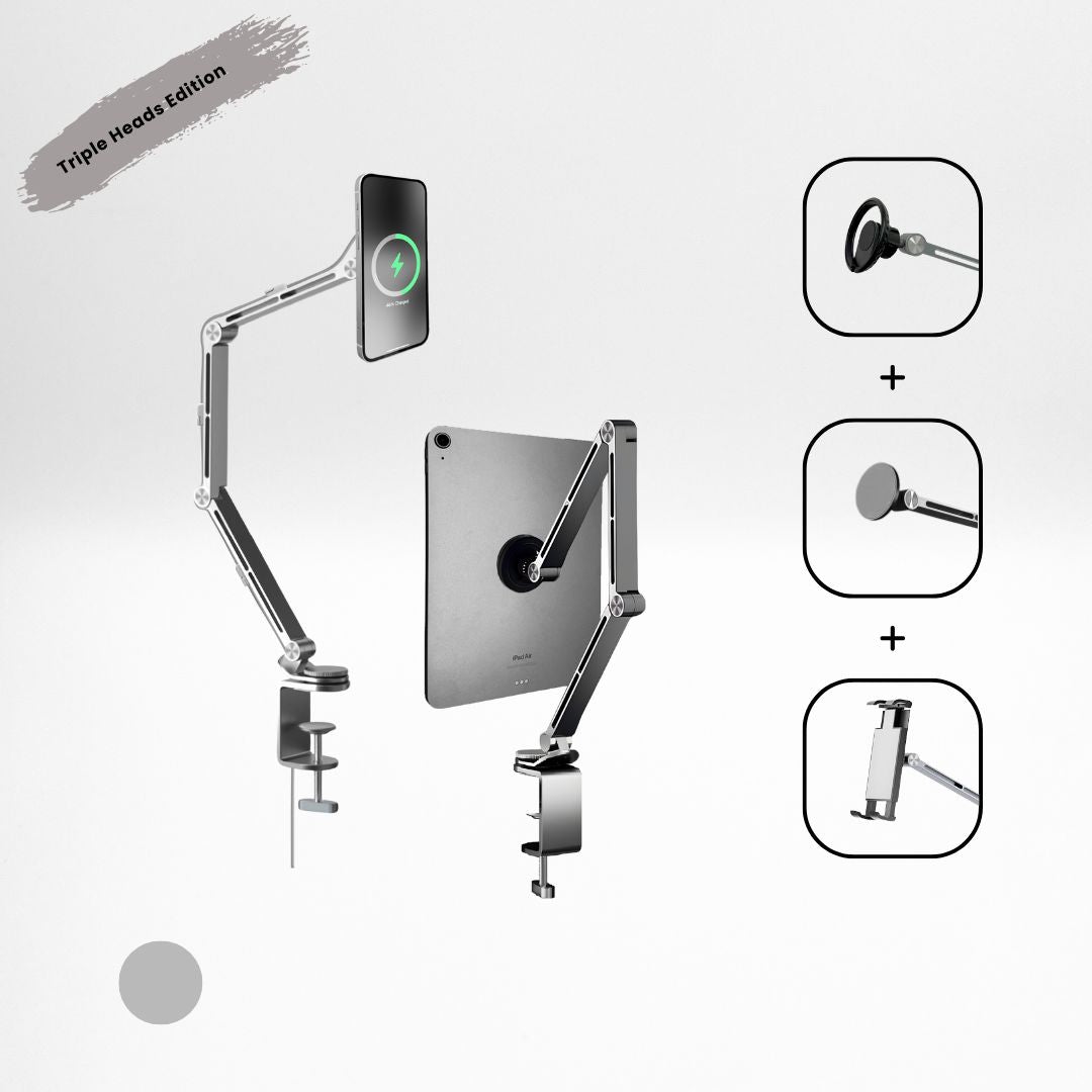Lisslune | SuperGrip Table Mount: Phone & Tablet