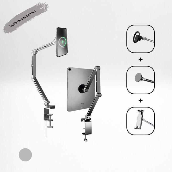 Lisslune | SuperGrip Table Mount: Phone & Tablet