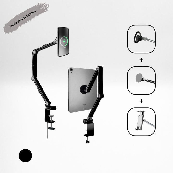 Lisslune | SuperGrip Table Mount: Phone & Tablet