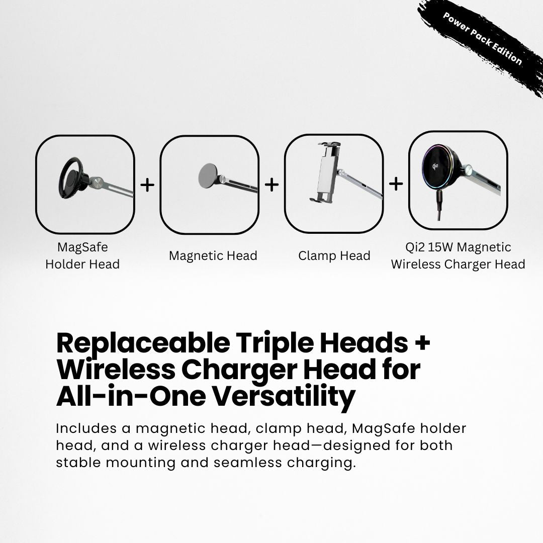 Lisslune | SuperGrip Table Mount: Phone & Tablet