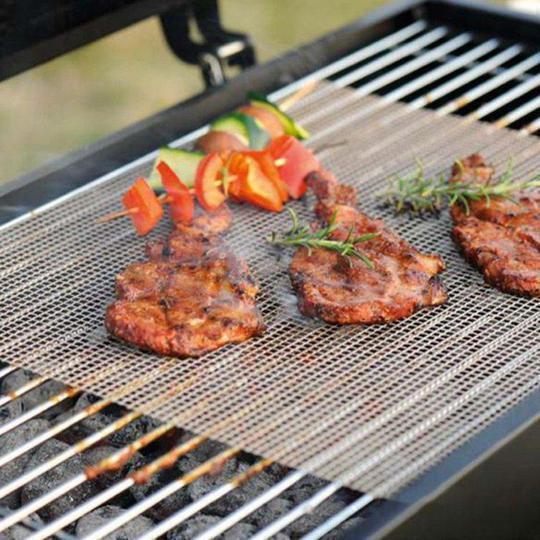 Lisslune | Reusable non-stick PTFE fiberglass grill mat