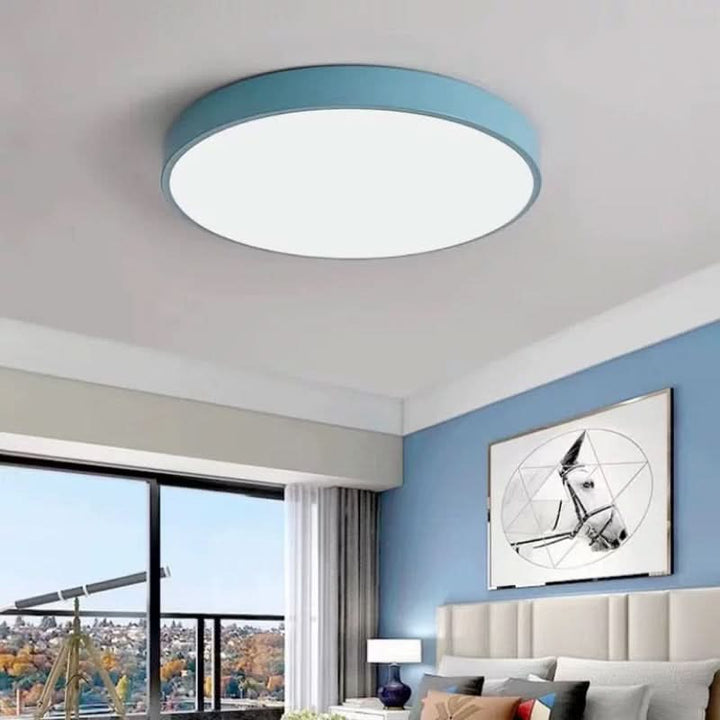 Lisslune | Eterna LuxeRound LED Light | Decorative round ceiling lamp for modern living room, children's room & office