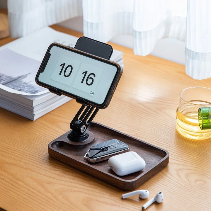 Lisslune | Super Wood Phone Stand: Storage