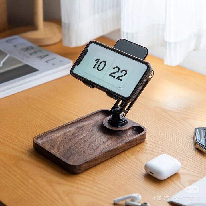 Lisslune | Super Wood Phone Stand: Storage