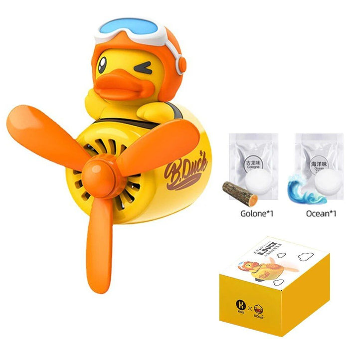 Lisslune | Duck Flyer Car Air Purifier with Rotating Propeller