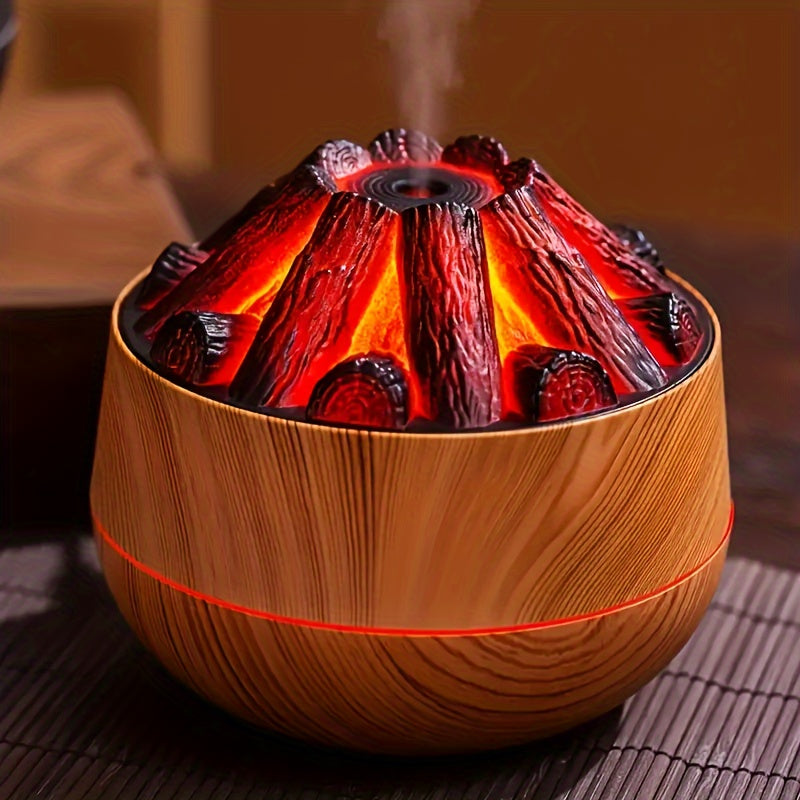 Lisslune | Fire Diffuser - Mini simulated charcoal fire air humidifier with realistic flame effect