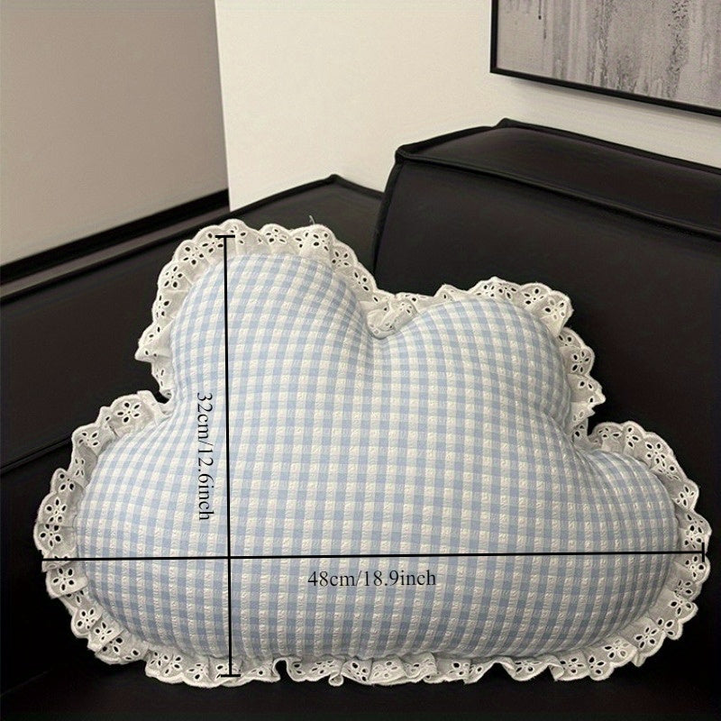 Lisslune | Fünfzackiger Sternkissen, Hausgebrauch, Kleine Frische Fensterkissen, Stern- und Mondkissen, Pastoralstil, Sofa-Dekoration