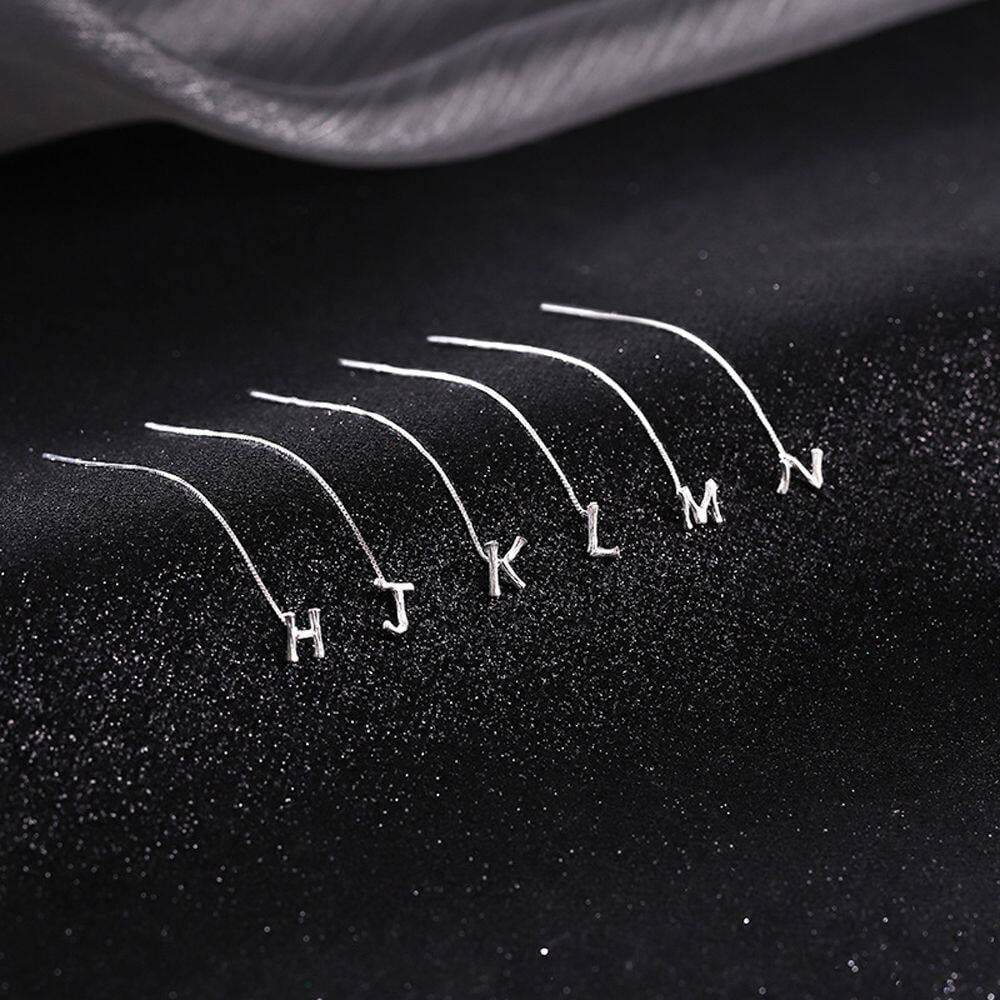 Lisslune | Shiny Alphabet Earrings