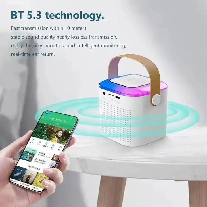 Lisslune | Bluetooth speaker with microphone, Bring joy and music to any occasion